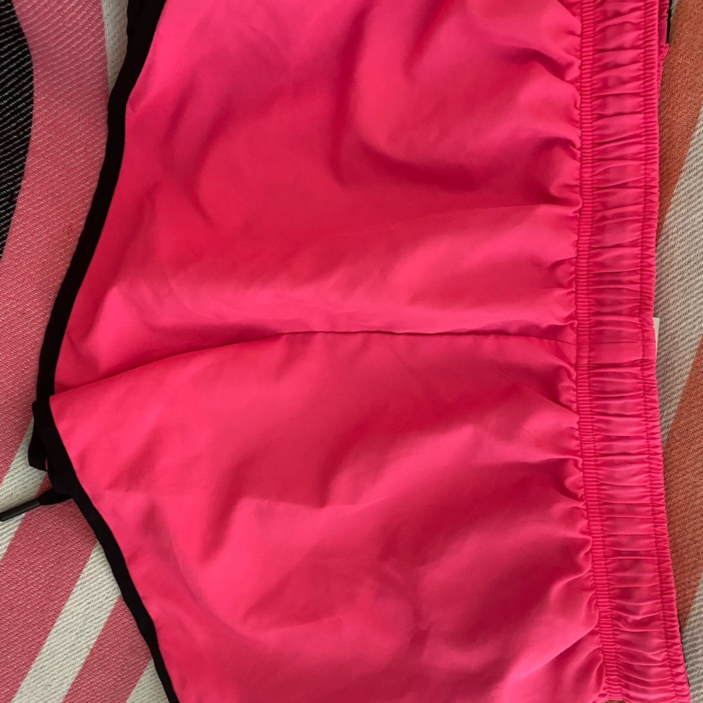 Y2K Hot pink/junior’s shorts. Med built in undies - Picture 4 of 6